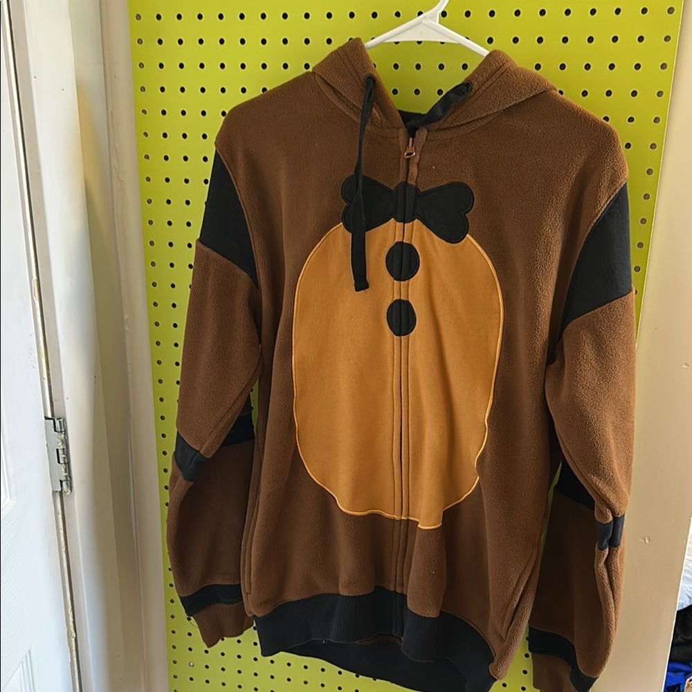 Five Nights at Freddy’s Freddy Faze Bear Brown and Black Hoodie